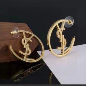 YSL GOLD EARRINGS